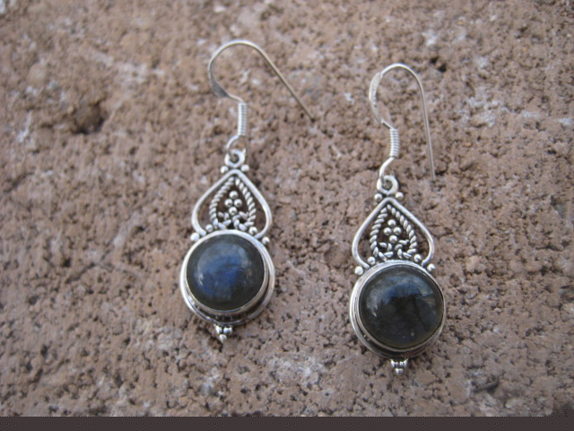Labradorite Earrings magic and protection 3511